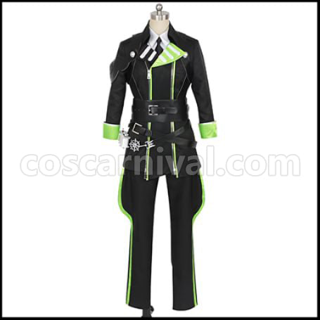 Twisted Wonderland Diasomnia Dormitory Silver Cosplay Costume coscarnival - Front View