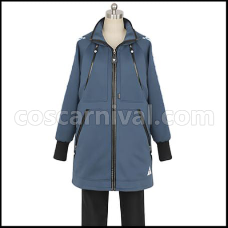Twisted Wonderland Idia Shroud Cosplay Costume coscarnival - Front View
