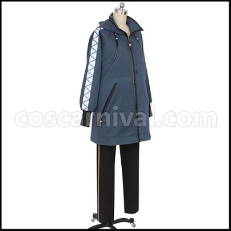 Twisted Wonderland Idia Shroud Cosplay Costume coscarnival - Back View
