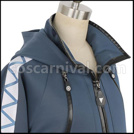 Twisted Wonderland Idia Shroud Cosplay Costume coscarnival - Collar Design