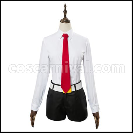 Steins;Gate Makise Kurisu Cosplay Costume coscarnival - Side Profile