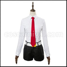 Steins;Gate Makise Kurisu Cosplay Costume coscarnival - Side Profile