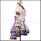 THE IDOLMASTER 6th Anniversary 6th Anniversary Memorial Party Uzuki Shimamura Cosplay Costume coscarnival - Back View
