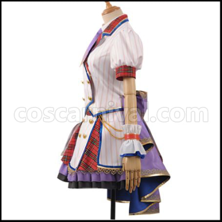 THE IDOLMASTER 6th Anniversary 6th Anniversary Memorial Party Uzuki Shimamura Cosplay Costume coscarnival - Side Profile