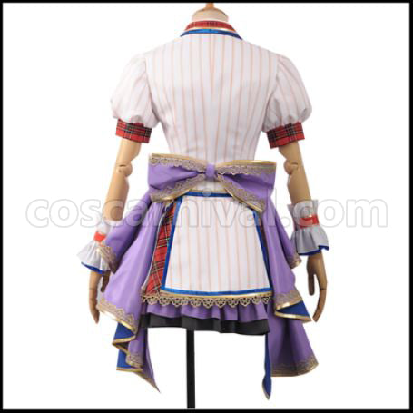 THE IDOLMASTER 6th Anniversary 6th Anniversary Memorial Party Uzuki Shimamura Cosplay Costume coscarnival - Detail Close-up