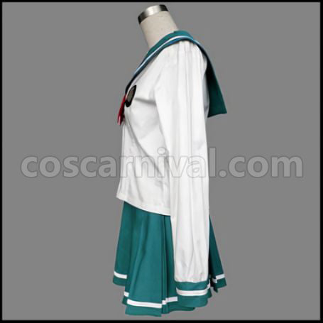 The Idolmaster Tamato High School Uniform Cosplay Costume Coscarnival - Side Profile