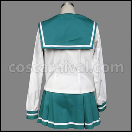 The Idolmaster Tamato High School Uniform Cosplay Costume Coscarnival - Detail Close-up