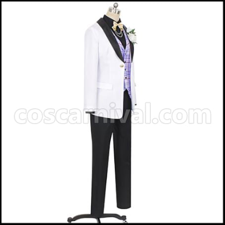 Twisted Wonderland Bridal Epel Cosplay Costume coscarnival - Back View