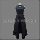Sword Art Online SAO Kirito Phantom Bullet Battle Outfit Cosplay Costume coscarnival - Back View