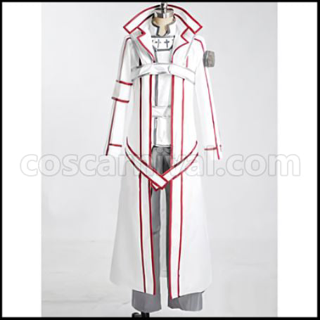 Sword Art Online SAO Kirito Blood Oath Knight Order Cosplay Costume coscarnival - Front View