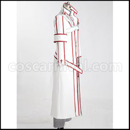 Sword Art Online SAO Kirito Blood Oath Knight Order Cosplay Costume coscarnival - Back View