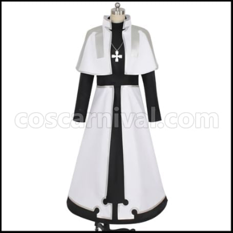 Fire Force Rekka Hoshimiya Cosplay Costume coscarnival - Front View