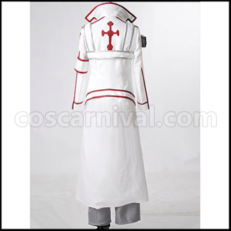 Sword Art Online SAO Kirito Blood Oath Knight Order Cosplay Costume coscarnival - Detail Close-up