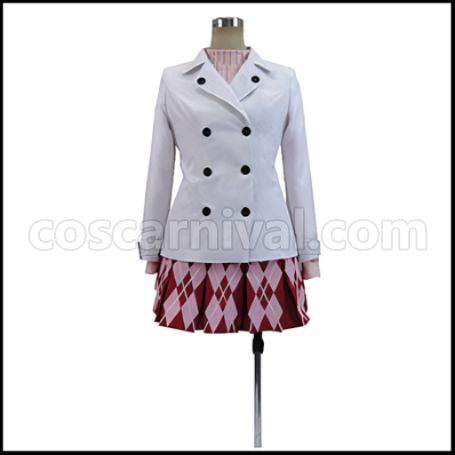 Sword Art Online II Phantom Bullet Asuna / Yuuki Asuna Casual Clothes Cosplay Costume coscarnival - Front View