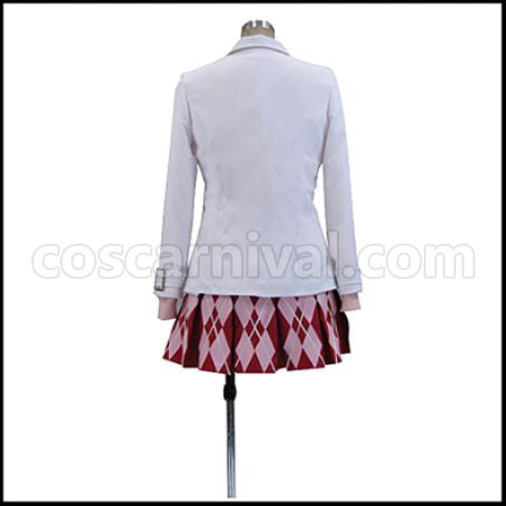 Sword Art Online II Phantom Bullet Asuna / Yuuki Asuna Casual Clothes Cosplay Costume coscarnival - Back View