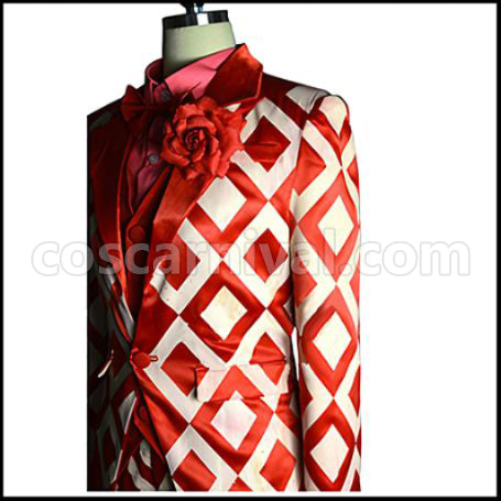 Tokyo Ghoul Shuu Tsukiyama / Gourmet / MM Clothes Cosplay Costume Coscarnival - Side Profile