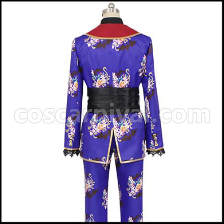 Twisted Wonderland Vil Scary Dress Cosplay Costume coscarnival - Cuff Style