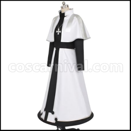 Fire Force Rekka Hoshimiya Cosplay Costume coscarnival - Side Profile