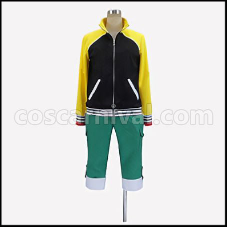 Tokyo Ghoul Civilian Hideyoshi Nagachika / Hide Cosplay Costume Coscarnival - Front View