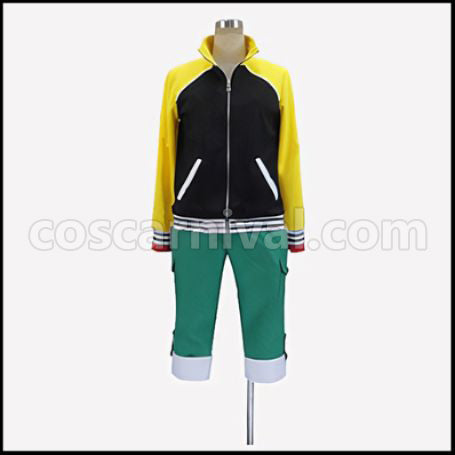Tokyo Ghoul Civilian Hideyoshi Nagachika / Hide Cosplay Costume Coscarnival - Front View