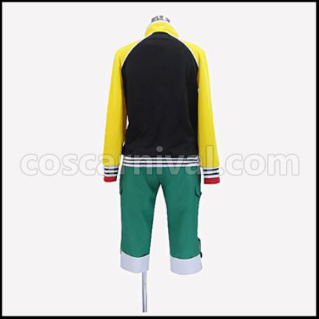 Tokyo Ghoul Civilian Hideyoshi Nagachika / Hide Cosplay Costume Coscarnival - Back View