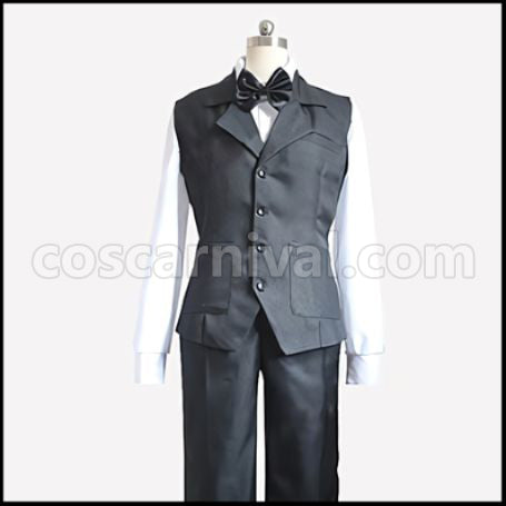 Tokyo Ghoul Ken Kaneki / Kaneki / Centipede Anteiku Cosplay Costume Coscarnival - Front View