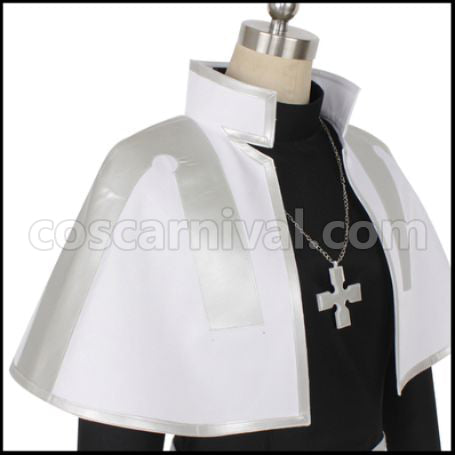 Fire Force Rekka Hoshimiya Cosplay Costume coscarnival - Collar Design