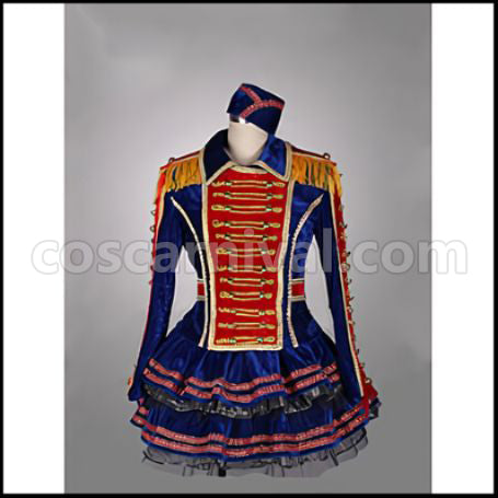 AKB0048 Super Gorgeous Oshima Yuko Stage Costume Cosplay Costume coscarnival - Front View