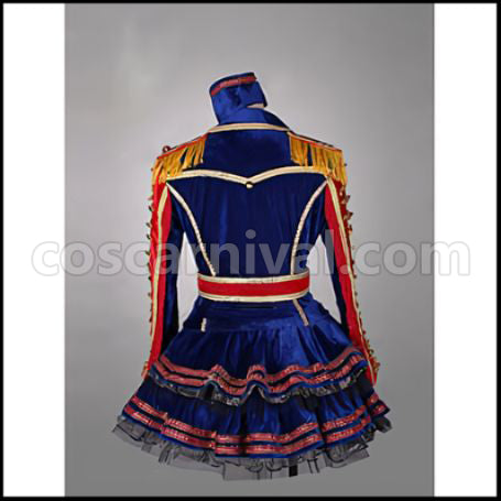 AKB0048 Super Gorgeous Oshima Yuko Stage Costume Cosplay Costume coscarnival - Side Profile