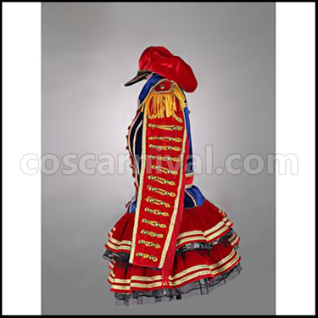 AKB0048 Super Gorgeous Kojima Haruna Stage Costume Cosplay Costume coscarnival - Back View