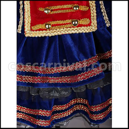 AKB0048 Super Gorgeous Oshima Yuko Stage Costume Cosplay Costume coscarnival - Collar Design