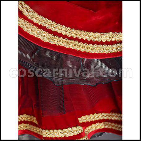 AKB0048 Super Gorgeous Kojima Haruna Stage Costume Cosplay Costume coscarnival - Cuff Style