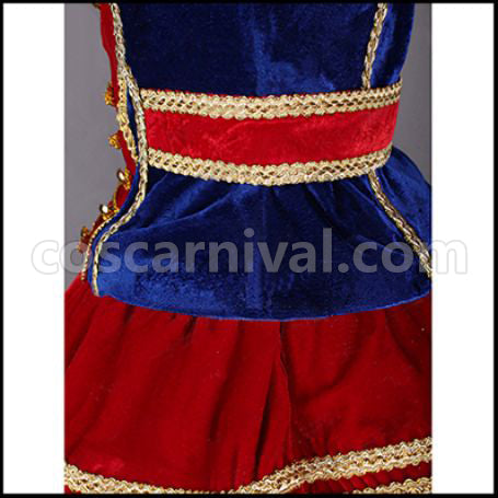 AKB0048 Super Gorgeous Oshima Yuko Stage Costume Cosplay Costume coscarnival - Cuff Style