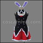 Problem Children Are Coming from Another World, Aren't They? Kuro Usagi Cosplay Costume coscarnival - Front View