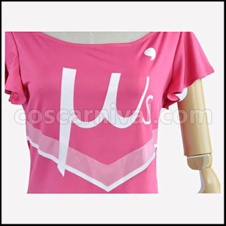 Love Live! Season 2 Episode 13 Insert Song Happy maker Maki Nishikino Cheerleader Cosplay Costume coscarnival - Back View