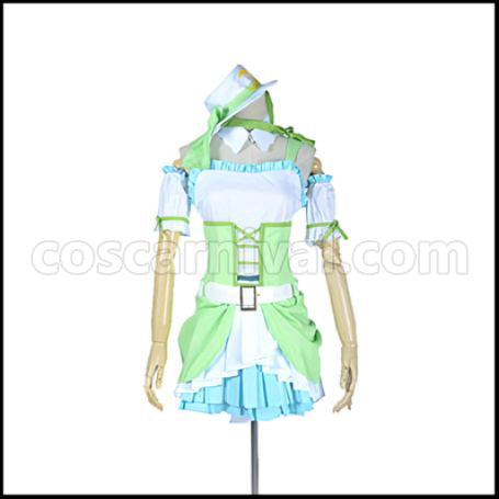 Love Live! Season 2 Episode 5/6 Insert Song Love wing bell Dancing stars on me Rin Hoshizora Cosplay Costume coscarnival - Front View