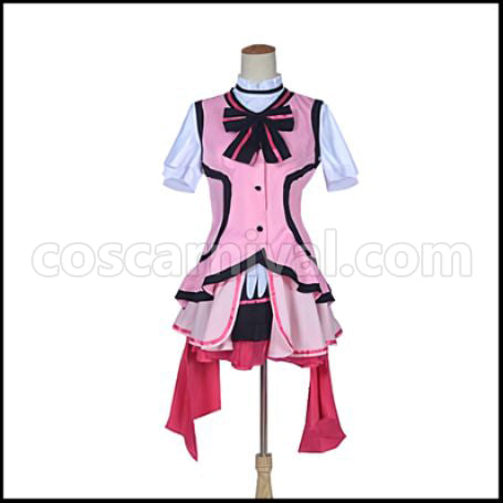 Love Live! 2nd Season Episodes 12/13 Insert Songs KiRa-KiRa Sensation!/Happy maker! Honoka Kosaka Cosplay Costume coscarnival - Front View