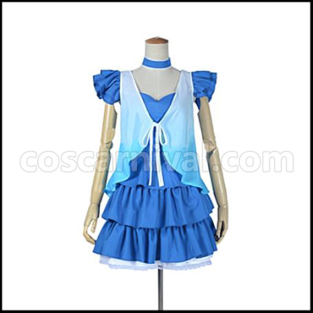 Love Live! Season 2 Episode 3 Insert Song Yume no Tobira ¦Ìs Eri Ayase Cosplay Costume coscarnival - Front View