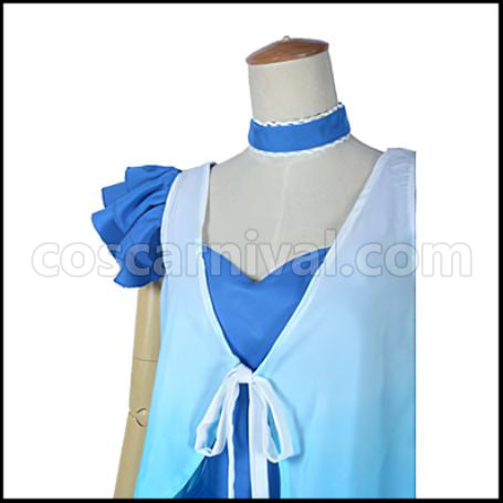 Love Live! Season 2 Episode 3 Insert Song Yume no Tobira ¦Ìs Eri Ayase Cosplay Costume coscarnival - Side Profile