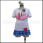 Love Live! Season 2 Insert Song Episode 13 Insert Song Happy maker Nozomi Tojo Cheerleader Cosplay Costume coscarnival - Front View