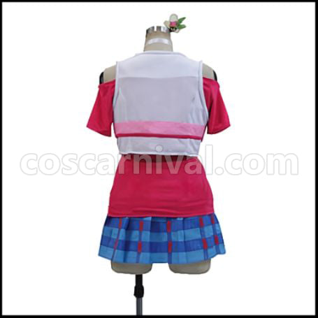 Love Live! Season 2 Insert Song Episode 13 Insert Song Happy maker Kotori Minami Cheerleader Cosplay Costume coscarnival - Back View