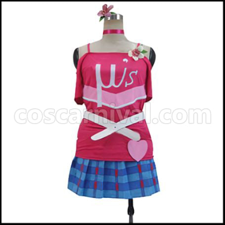 Love Live! Season 2 Insert Song Episode 13 Insert Song Happy maker Nico Yazawa Cheerleader Cosplay Costume coscarnival - Front View
