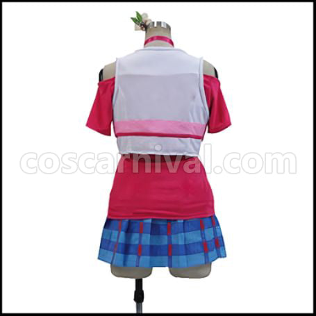 Love Live! Season 2 Insert Song Episode 13 Insert Song Happy maker Rin Hoshizora Cheerleader Cosplay Costume coscarnival - Side Profile