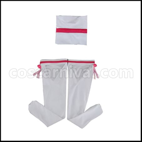 Love Live! Season 2 Insert Song Episode 13 Insert Song Happy maker Rin Hoshizora Cheerleader Cosplay Costume coscarnival - Detail Close-up