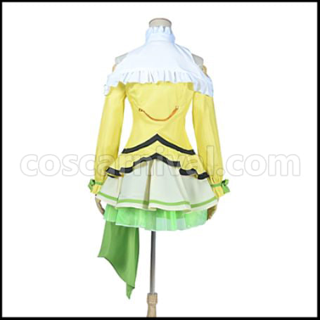 Love Live! 2nd Season Episodes 12/13 Insert Songs KiRa-KiRa Sensation!/Happy maker! Rin Hoshizora Cosplay Costume coscarnival - Back View