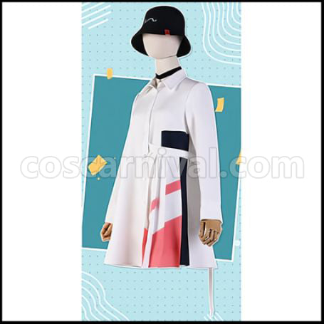 Hatsune Miku: Colorful Stage! Kohane Azusawa Cosplay Costume ver2 coscarnival - Back View