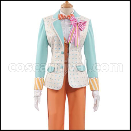 Uta no Prince-sama Shining Live Sweet Cafe Mikaze Ai Cosplay Costume coscarnival - Front View
