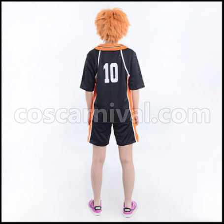 Haikyuu!! Shoyo Hinata Karasuno High School Volleyball Club Uniform Cosplay Costume coscarnival - Detail Close-up