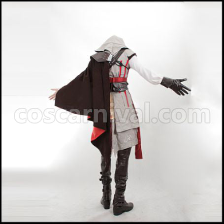 Assassin's Creed II Ezio Auditore Cosplay Costume Coscarnival - Side Profile