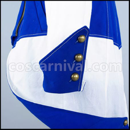 Assassin's Creed III Connor/Ratonhnhak¨¦:ton White and Blue Jacket Cosplay Costume Coscarnival - Color and Pattern